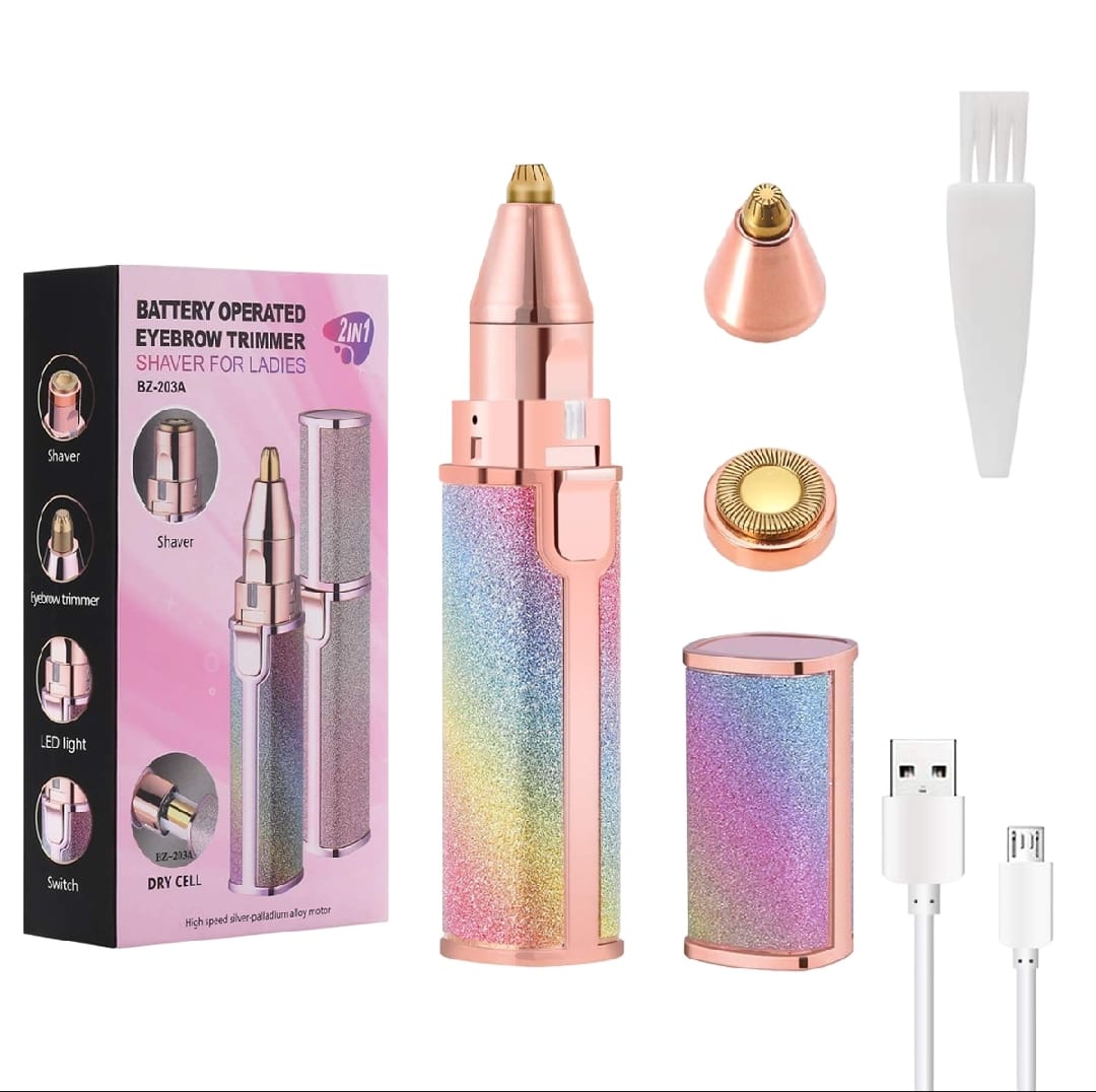 Eyebrow Trimmer 2 in 1 Hair Remover