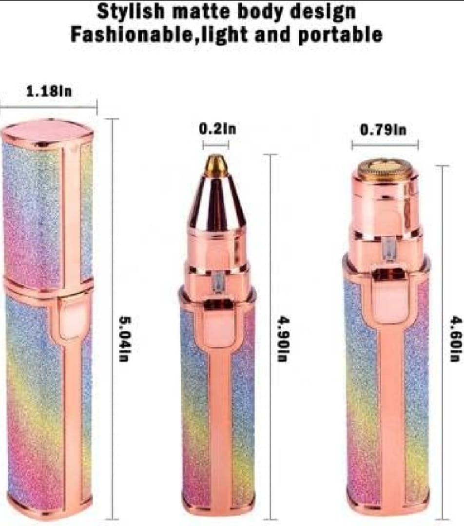 Eyebrow Trimmer 2 in 1 Hair Remover - Image 4