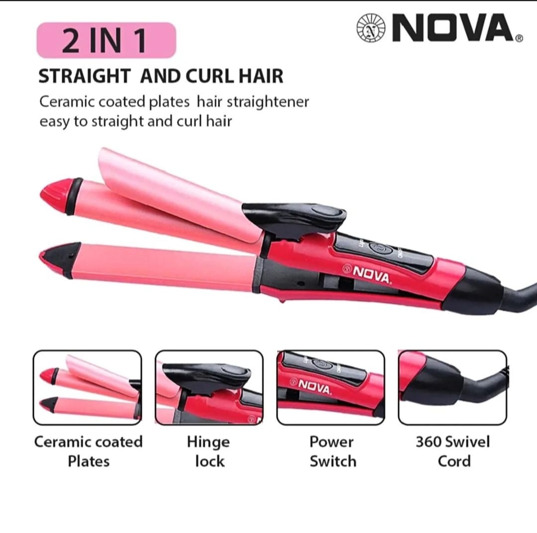 Nova Straight & Curl Hair